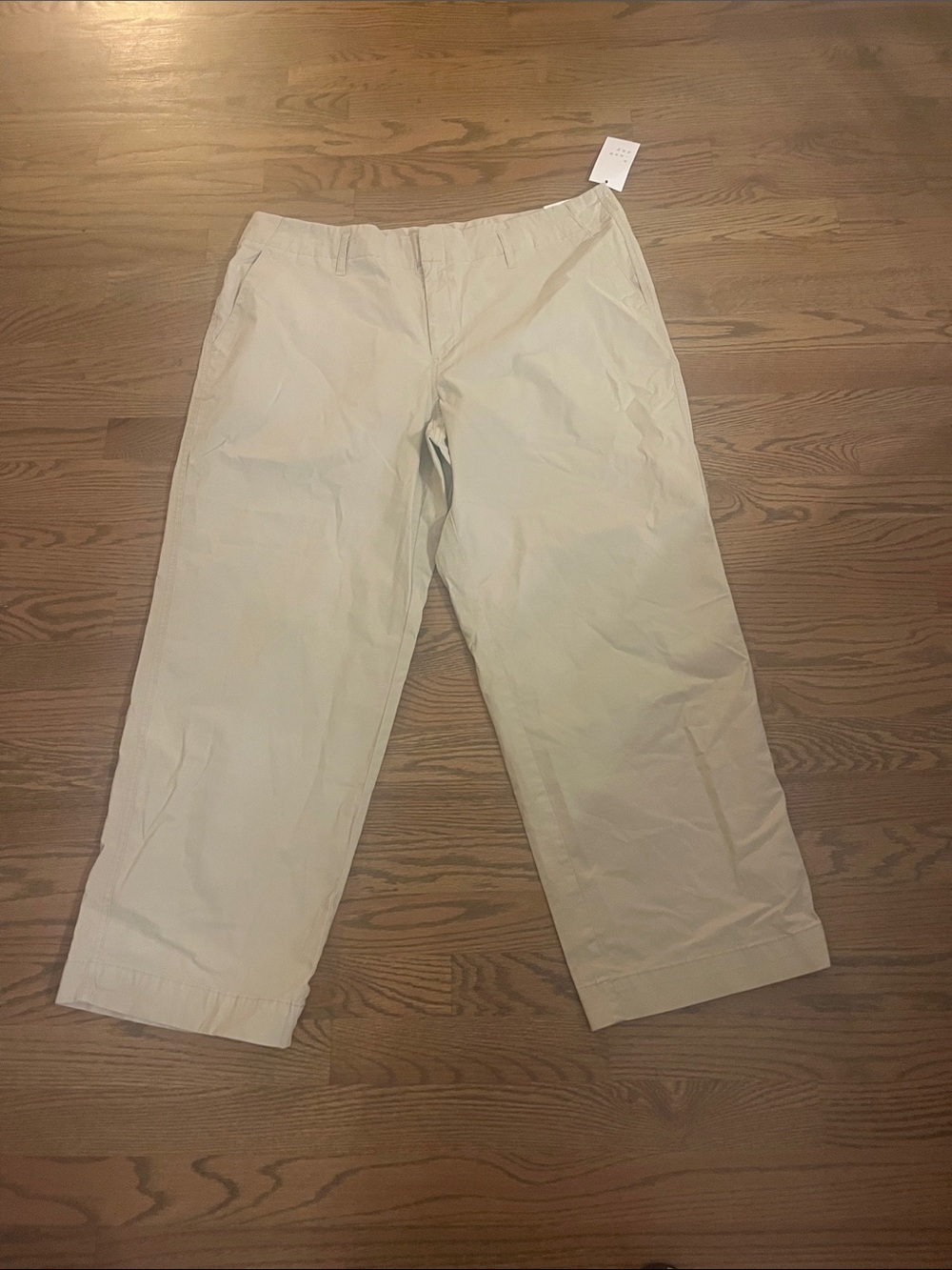 a new day womens Straight-Leg high rise Stretch Chinos - Light Tan